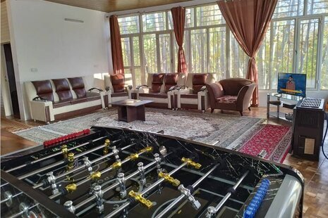 ویلا استخردار تکخواب در باغ بهادران