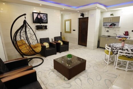 واحد دو خواب مبله در طبقه ی اول ویلا رینه