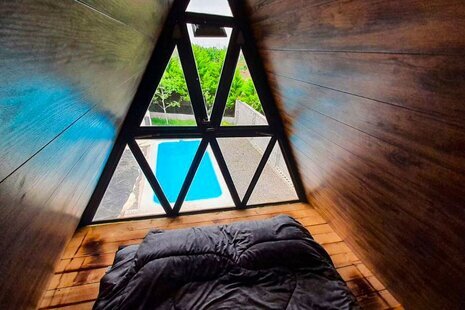 کلبه سوئیسی دوبلکس تک خواب فوکا در رشت