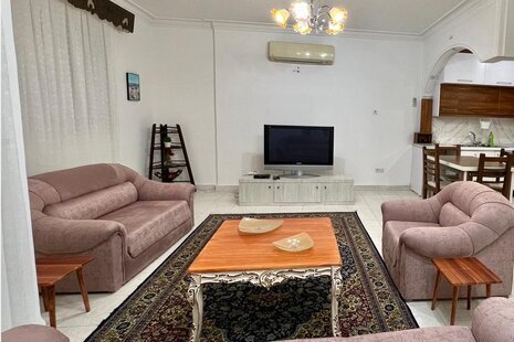 آپارتمان مبله دوخواب 90 متری در کیش واحد 8