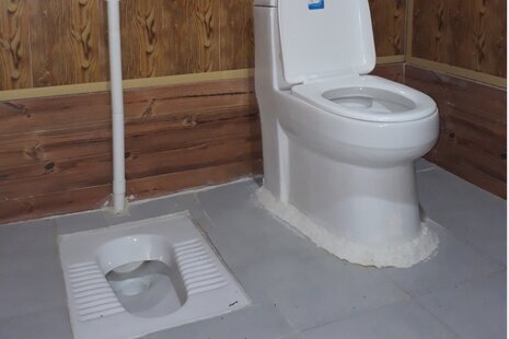 واحد دوخواب مبله گیلوا در طبقه اول ویلا شفت