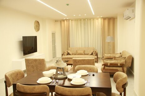 آپارتمان مبله دوخواب ساحل طلایی در درگهان