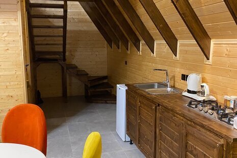 کلبه سوئیسی دوخواب مبله آرمو در بابل