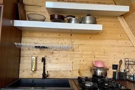 کلبه سوئیسی تکخواب قلعه در سوادکوه