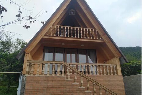 کلبه سوئیسی دوبلکس تکخواب دل آسا در مرزیکلا