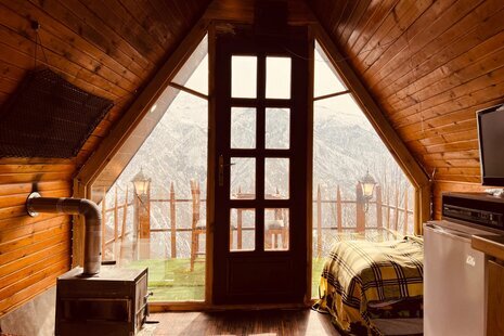 کلبه درختی مبله در سوادکوه