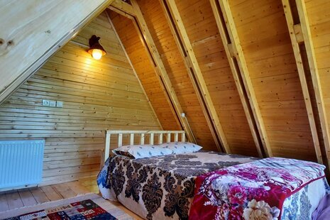 کلبه سوئیسی دوبلکس استخردار در شیرگاه