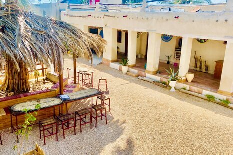 اتاق ناخدا یوسف در اقامتگاه بومگردی کنگان