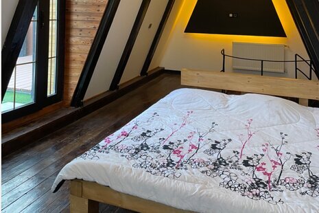 کلبه سوئیسی دوبلکس دو خواب پارادایس در سوادکوه