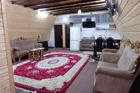 کلبه دوبلکس دو خواب سوئیسی در ماسال