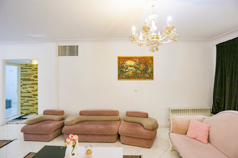 آپارتمان مبله دو خوابه سعادت آباد مروارید