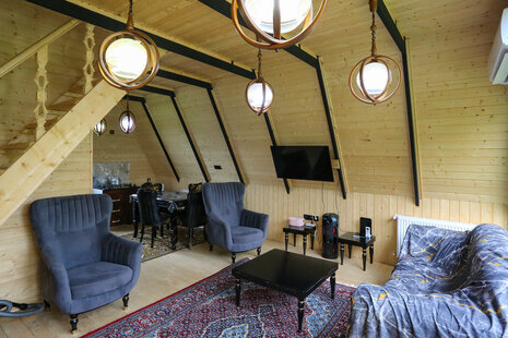 کلبه سوئیسی دوبلکس دو خواب در ماسال