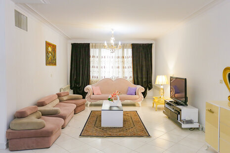 آپارتمان مبله دو خوابه سعادت آباد مروارید