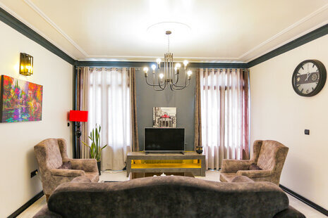 آپارتمان مبله دوخواب جکوزی دار اشرفی اصفهانی کد (01)