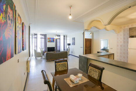 آپارتمان مبله دو خواب در اشرفی اصفهانی کد (08)