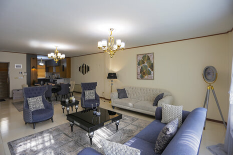 آپارتمان دو خواب مبله در سعادت آباد