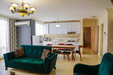 آپارتمان مبله دو خوابه دوبلکس در شهرک صدف