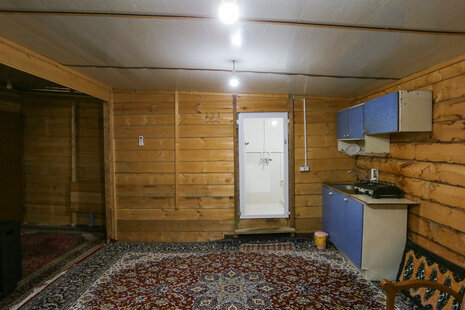 کلبه چوبی تکخواب مبله (3) در ماسال