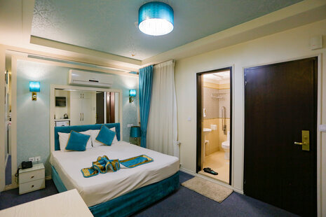 اتاق 2نفره در هتل آپارتمان در مشهد