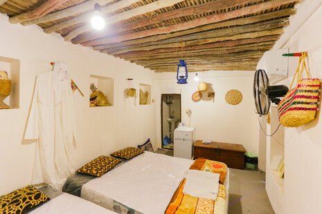 اتاق چاه های طلا در بومگری بندر لافت