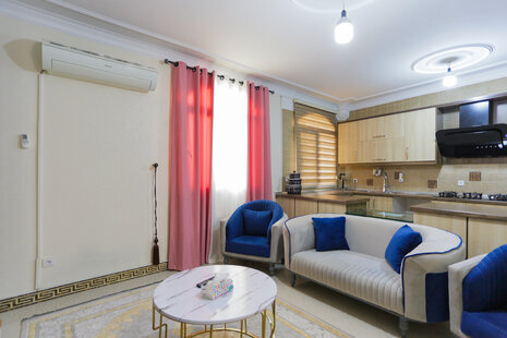 آپارتمان مبله دوخواب واحد 3 در شهرک گلستان