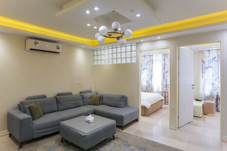 آپارتمان مبله دو خواب جکوزی در پاسداران