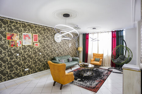 آپارتمان مبله لوکس دو خواب در سازمان برنامه شمالی 6