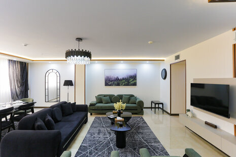 آپارتمان مبله دوخواب سرو 4 در سعادت آباد