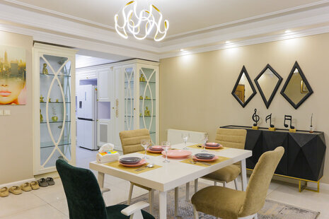 آپارتمان مبله دو خواب طبقه دوم در سعادت آباد