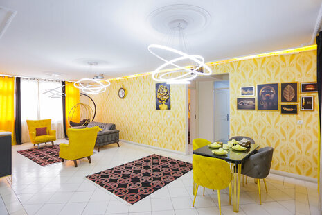 آپارتمان مبله لوکس دو خواب در سازمان برنامه شمالی 5