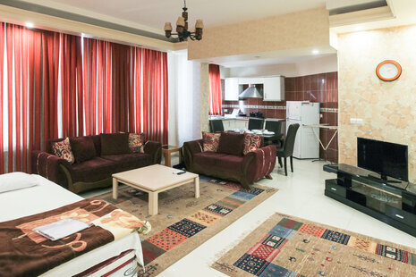 واحد تکخواب 02 در هتل آپارتمان در کیش