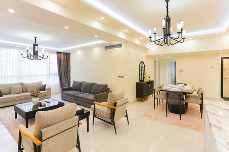 آپارتمان مبله 3 خواب لوکس B در ظفر2