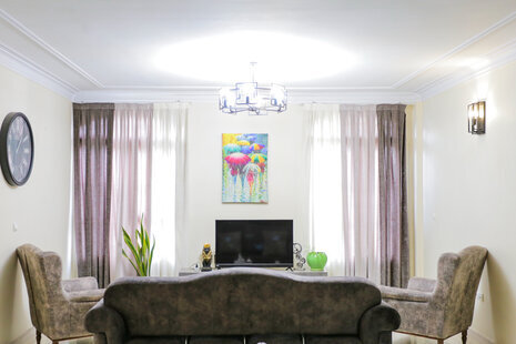 آپارتمان مبله دو خواب بیلیارد اشرفی اصفهانی کد (02)