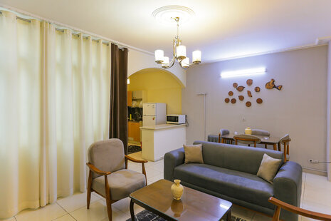 آپارتمان مبله دوخواب واحد 3 در پاسداران