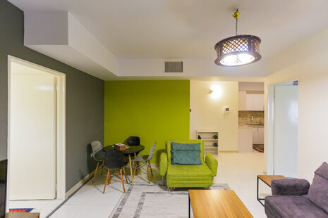 آپارتمان مبله دوخواب شمالی در شهرک غرب