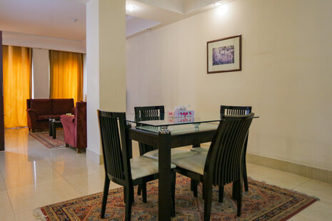 آپارتمان مبله 1 خواب استاندارد 90 متر جردن