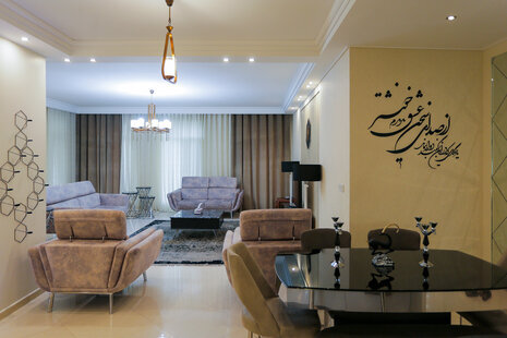 آپارتمان مبله سه خواب لوکس استخردار 4 در الهیه