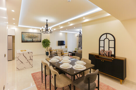 آپارتمان مبله 3 خواب لوکس B در ظفر2