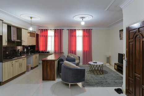 آپارتمان مبله دوخواب 4 در شهرک گلستان