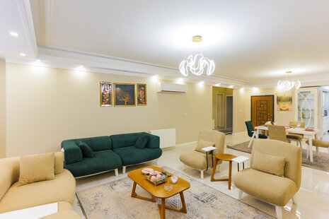 آپارتمان مبله دو خواب طبقه دوم در سعادت آباد