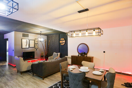 آپارتمان مبله تکخواب آراد 2 در سازمان برنامه