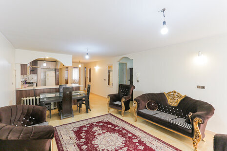 آپارتمان مبله دوخواب آسایش 1 در شهرک گلستان