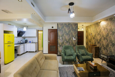 آپارتمان مبله شیک و نوساز در میدان فاطمی