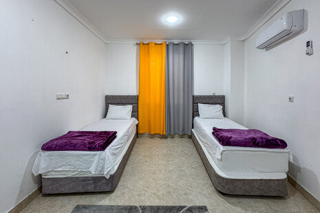 آپارتمان مبله دوخواب 4  امید ممتاز در قشم