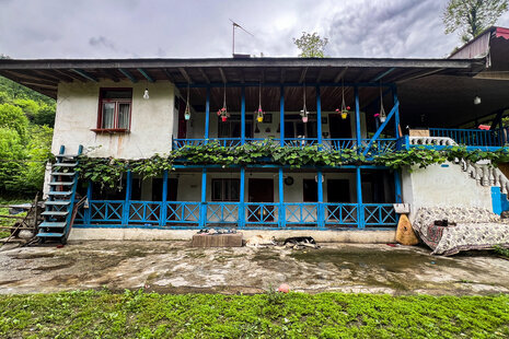 واحد دو خواب در طبقه اول باغ ویلا فومن