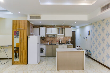 آپارتمان مبله تک خواب واحد 4 در صادقیه