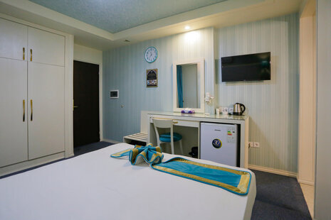 اتاق 2نفره درهتل آپارتمان در مشهد