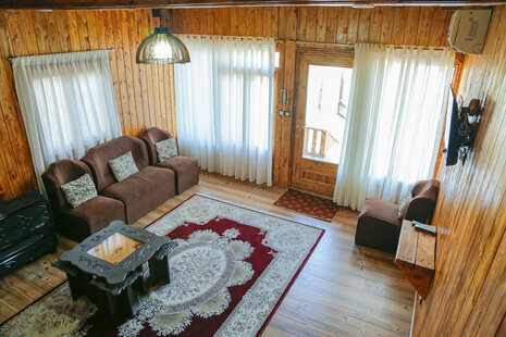 کلبه دوخواب چوبی آریسا در رامسر