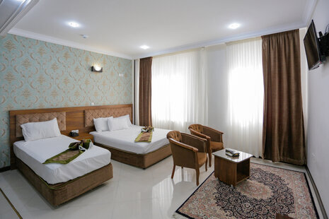 اتاق(3نفره)هتل آپارتمان در مشهد