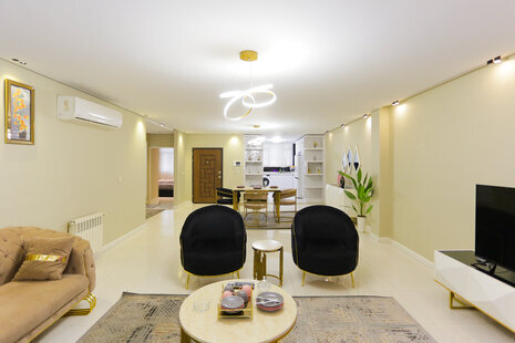 آپارتمان مبله دو خواب طبقه اول در سعادت آباد